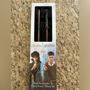 Harry Potter & Newt Scamander double wand set